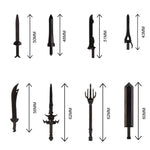 WoW Minifigure Weapon Set