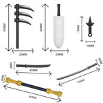 Ninja Minifigure Weapon Set