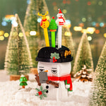 JAKI 5110 Snowman Pen Holder