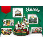 XB 18020 Christmas Castle Music Box