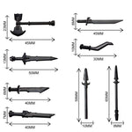 Dwarf Minifigure Weapon Set