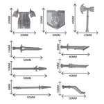 Dwarf Minifigure Weapon Set