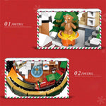 XB 18020 Christmas Castle Music Box
